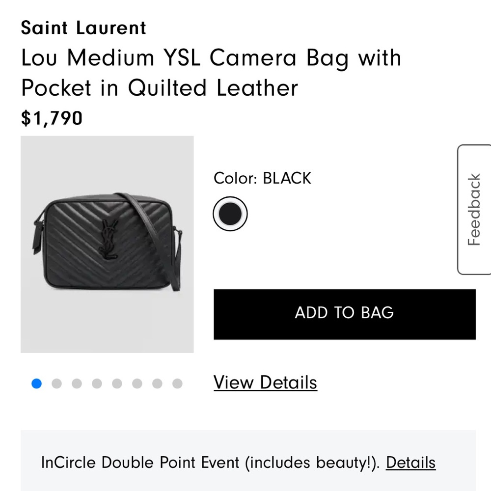 YSL crossbody